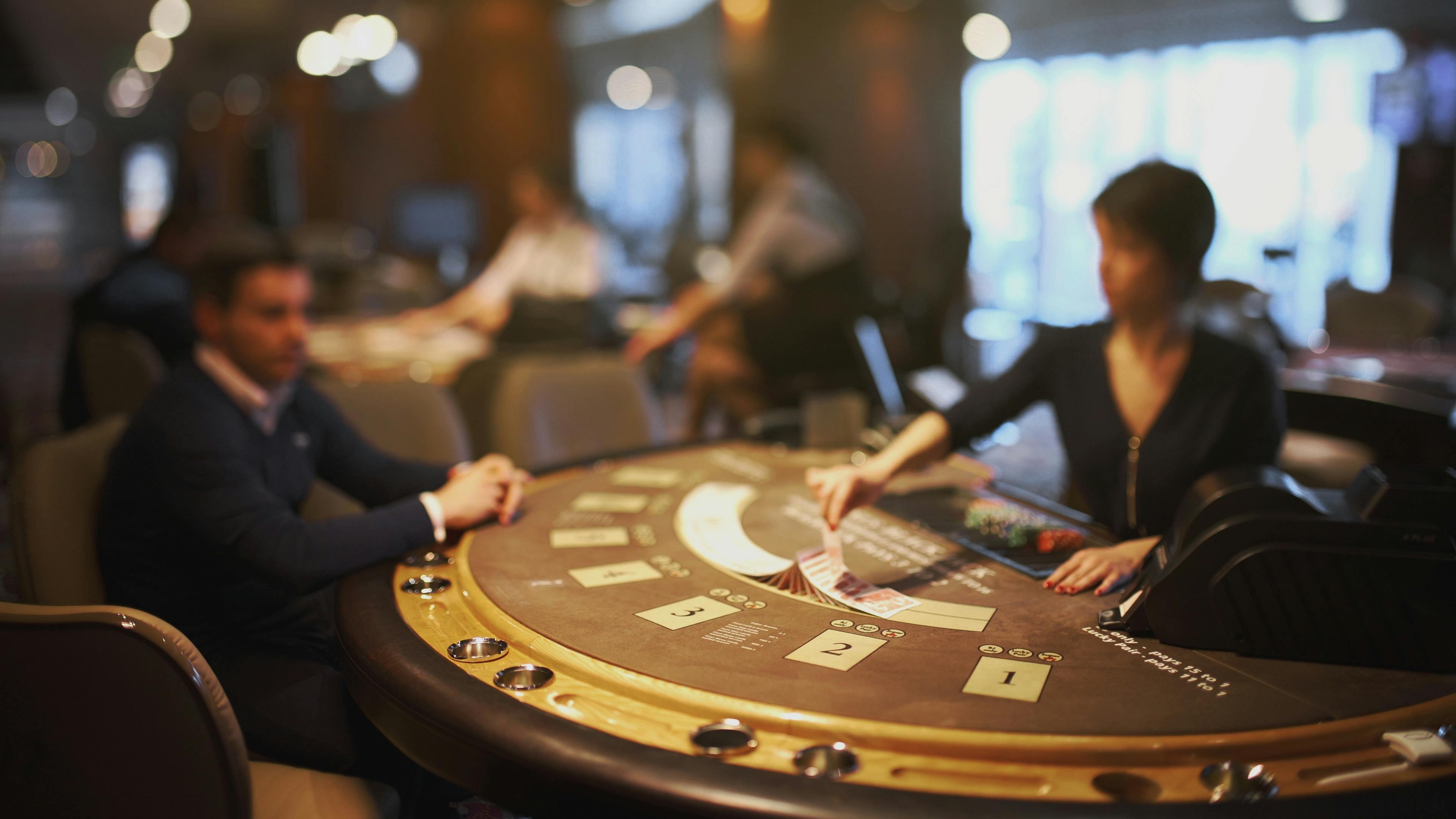 Grand Slam live dealer studio with multiple cameras and HD broadcast setup